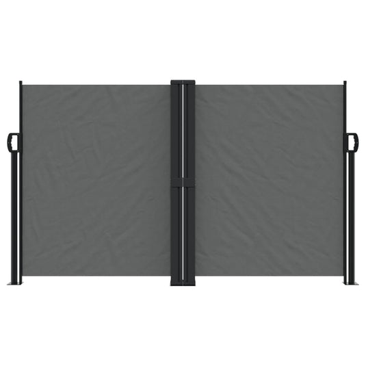 Vidaxl windscherm uittrekbaar 140x600 cm antraciet