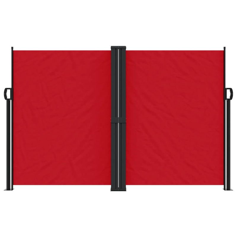 Load image into Gallery viewer, Vidaxl windscherm uittrekbaar 160x600 cm rood
