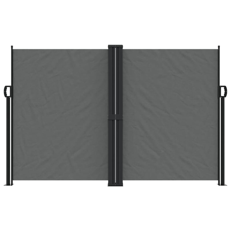 Load image into Gallery viewer, Vidaxl windscherm uittrekbaar 160x600 cm antraciet
