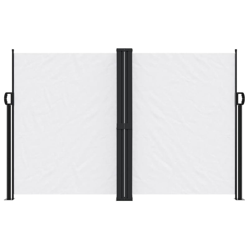 Load image into Gallery viewer, Vidaxl windscherm uittrekbaar 160x600 cm wit
