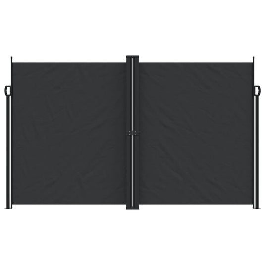 Vidaxl windscherm uittrekbaar 200x600 cm zwart