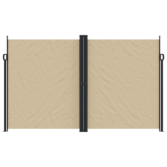 Vidaxl windscherm uittrekbaar 200x600 cm beige