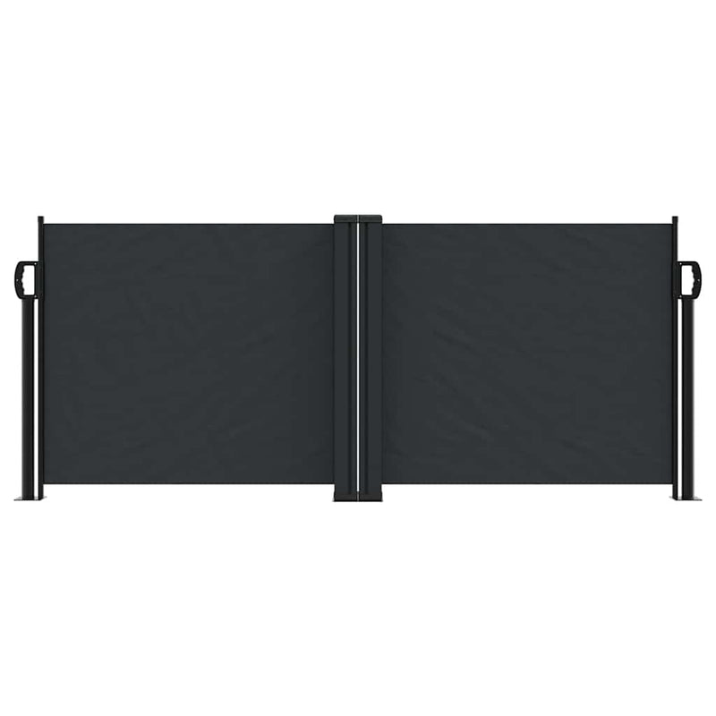 Load image into Gallery viewer, Vidaxl windscherm uittrekbaar 100x1000 cm zwart
