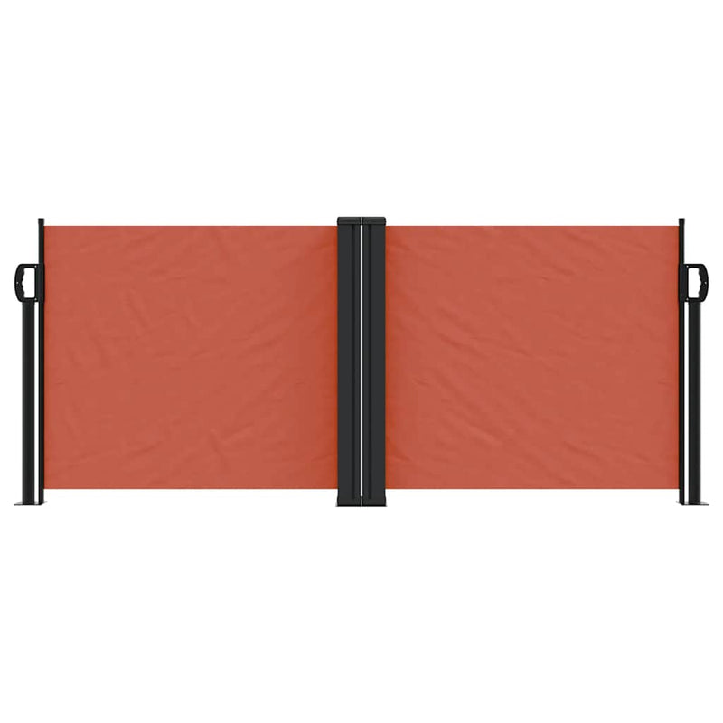 Load image into Gallery viewer, Vidaxl windscherm uittrekbaar 100x1000 cm terracottakleurig
