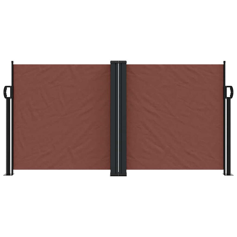 Load image into Gallery viewer, Vidaxl windscherm uittrekbaar 120x1000 cm bruin
