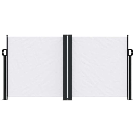 Vidaxl windscherm uittrekbaar 120x1000 cm wit