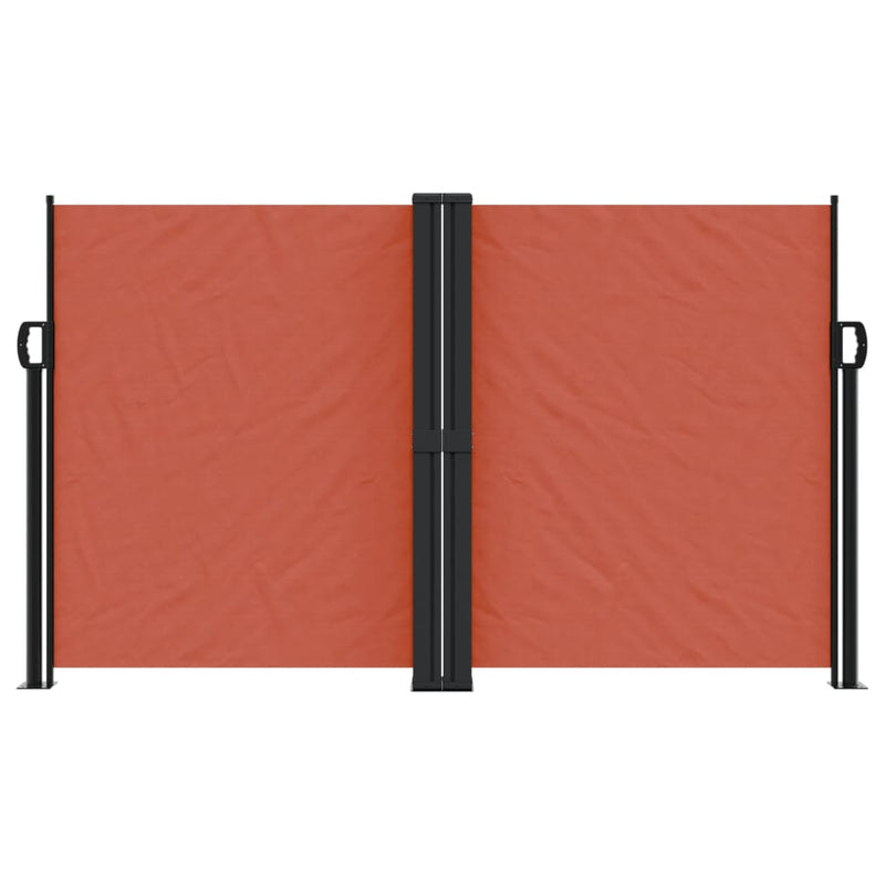 Load image into Gallery viewer, Vidaxl windscherm uittrekbaar 140x1000 cm terracottakleurig
