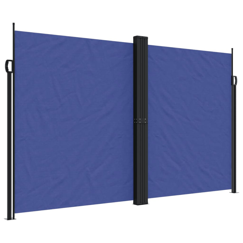 Load image into Gallery viewer, Vidaxl windscherm uittrekbaar 200x1000 cm blauw
