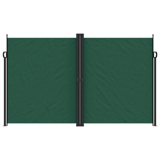 Vidaxl windscherm uittrekbaar 200x1000 cm donkergroen