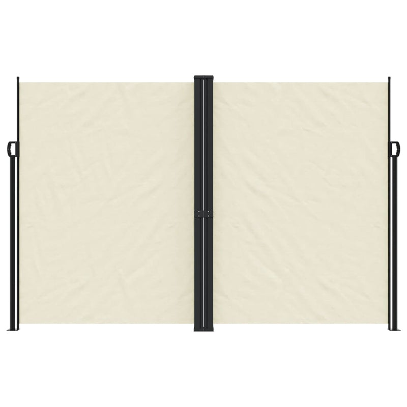 Load image into Gallery viewer, Vidaxl windscherm uittrekbaar 220x1000 cm crèmekleurig
