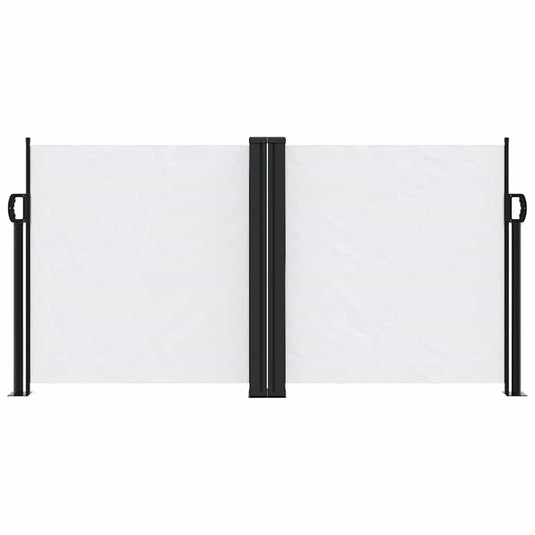 Vidaxl windscherm uittrekbaar 120x1200 cm wit