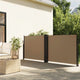 Vidaxl windscherm uittrekbaar 120x1200 cm taupe