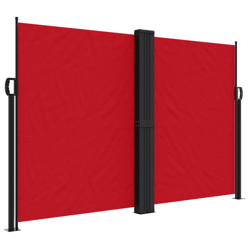 Load image into Gallery viewer, Vidaxl windscherm uittrekbaar 160x1200 cm rood
