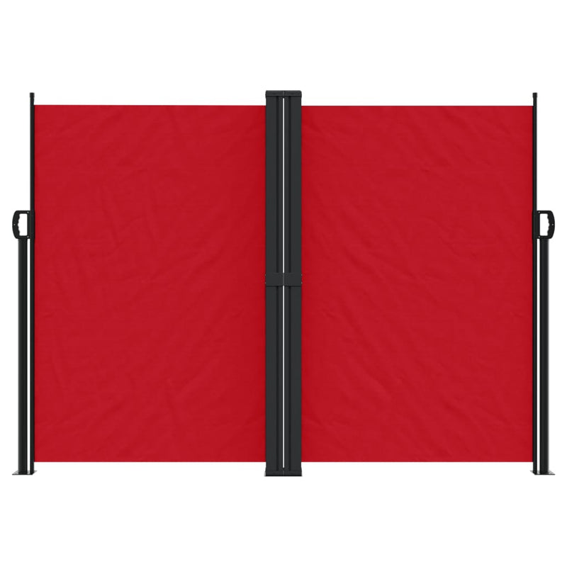Load image into Gallery viewer, Vidaxl windscherm uittrekbaar 180x1200 cm rood
