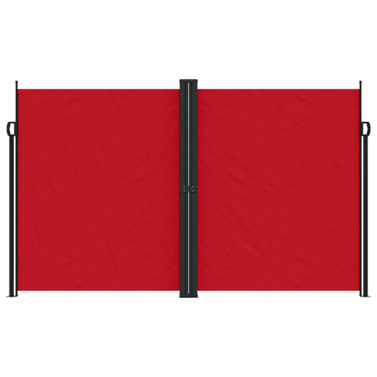 Vidaxl tuinscherm uittrekbaar 200x1200 cm rood