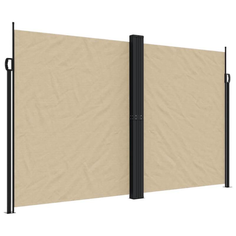 Load image into Gallery viewer, Vidaxl windscherm uittrekbaar 200x1200 cm beige
