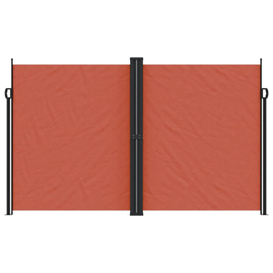 Vidaxl windscherm uittrekbaar 200x1200 cm terracottakleurig