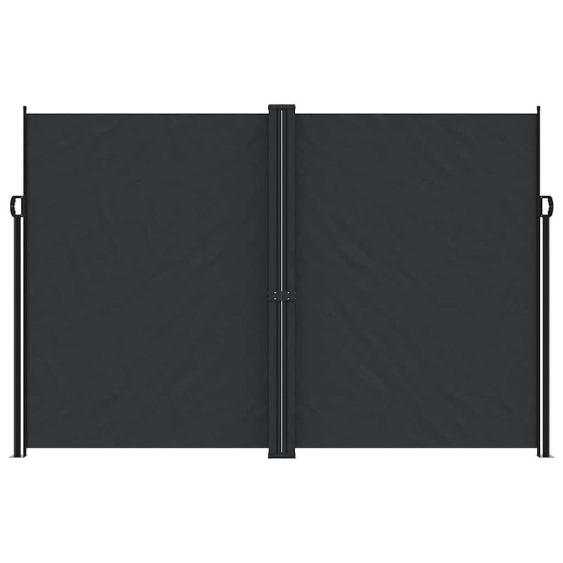 Load image into Gallery viewer, Vidaxl tuinscherm uittrekbaar 220x1200 cm zwart
