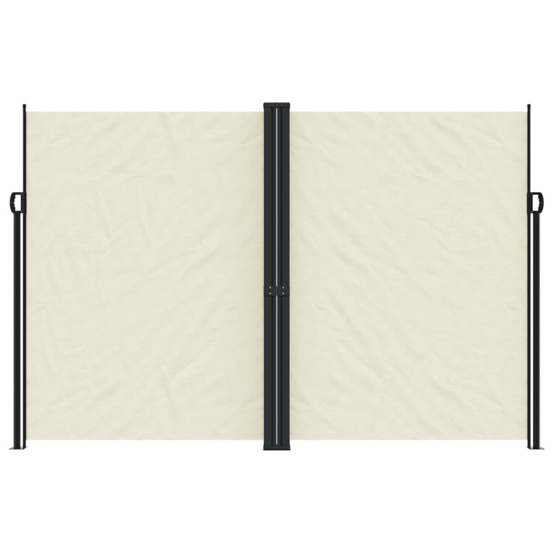 Load image into Gallery viewer, Vidaxl tuinscherm uittrekbaar 220x1200 cm crèmekleurig
