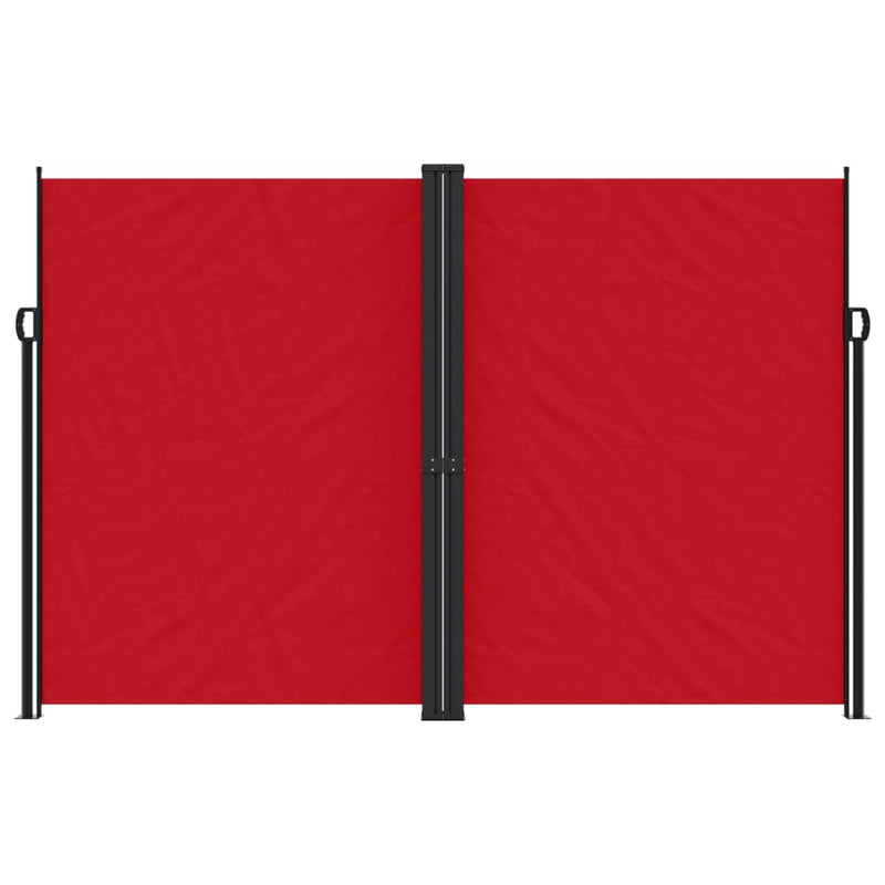 Load image into Gallery viewer, Vidaxl tuinscherm uittrekbaar 220x1200 cm rood
