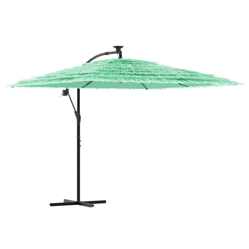Load image into Gallery viewer, Vidaxl parasol met stalen paal 269x269x235 cm groen
