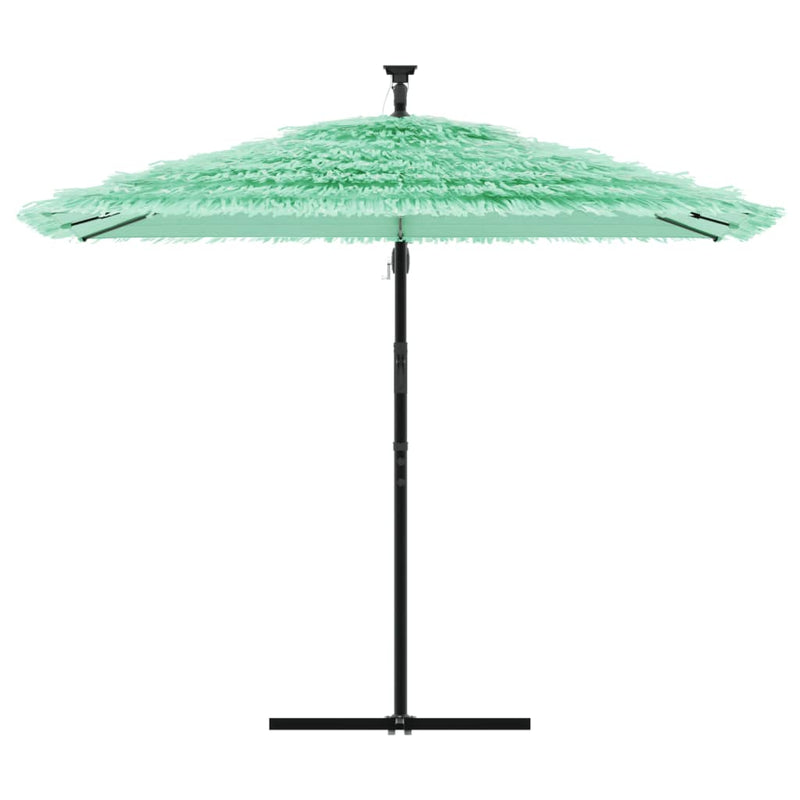 Load image into Gallery viewer, Vidaxl parasol met stalen paal 269x269x235 cm groen
