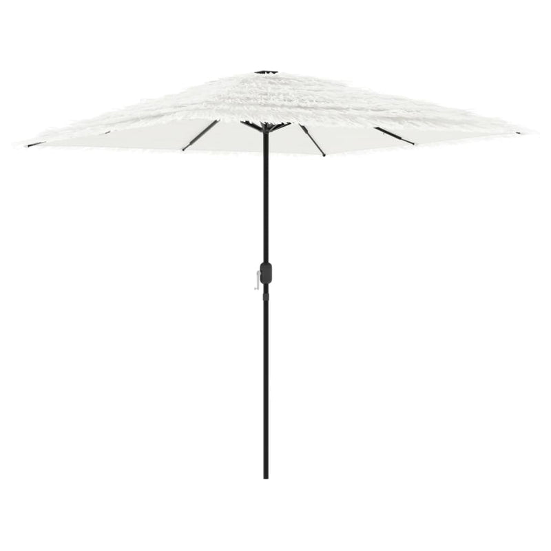 Load image into Gallery viewer, Vidaxl parasol met stalen paal 248x248x248 cm wit
