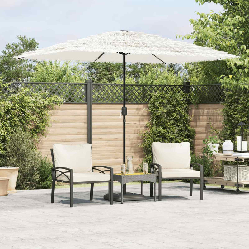Load image into Gallery viewer, Vidaxl parasol met stalen paal 300x200x250 cm wit
