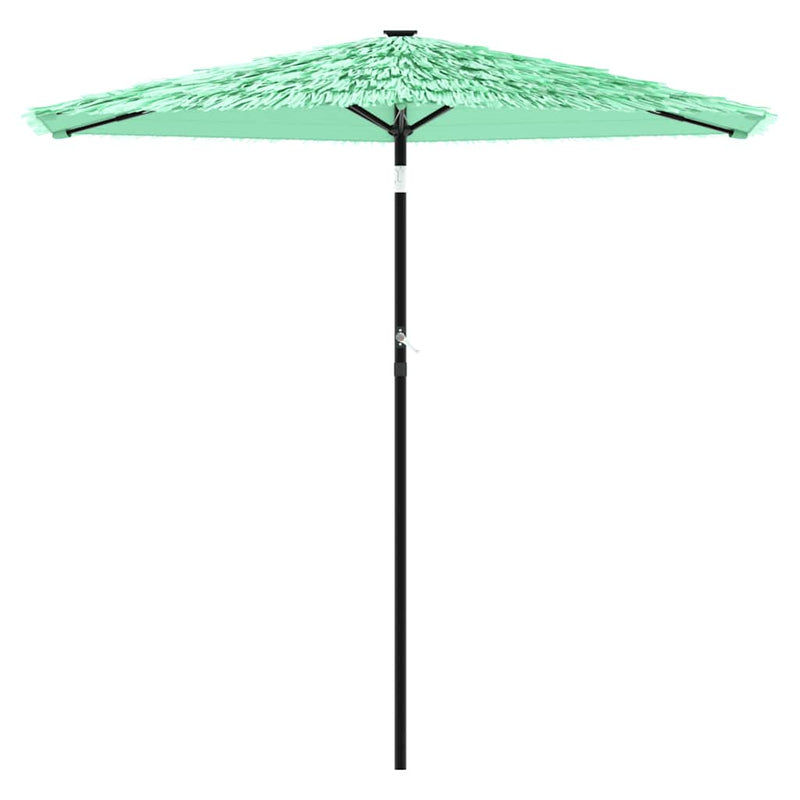 Load image into Gallery viewer, Vidaxl parasol met stalen paal 268x268x226 cm groen
