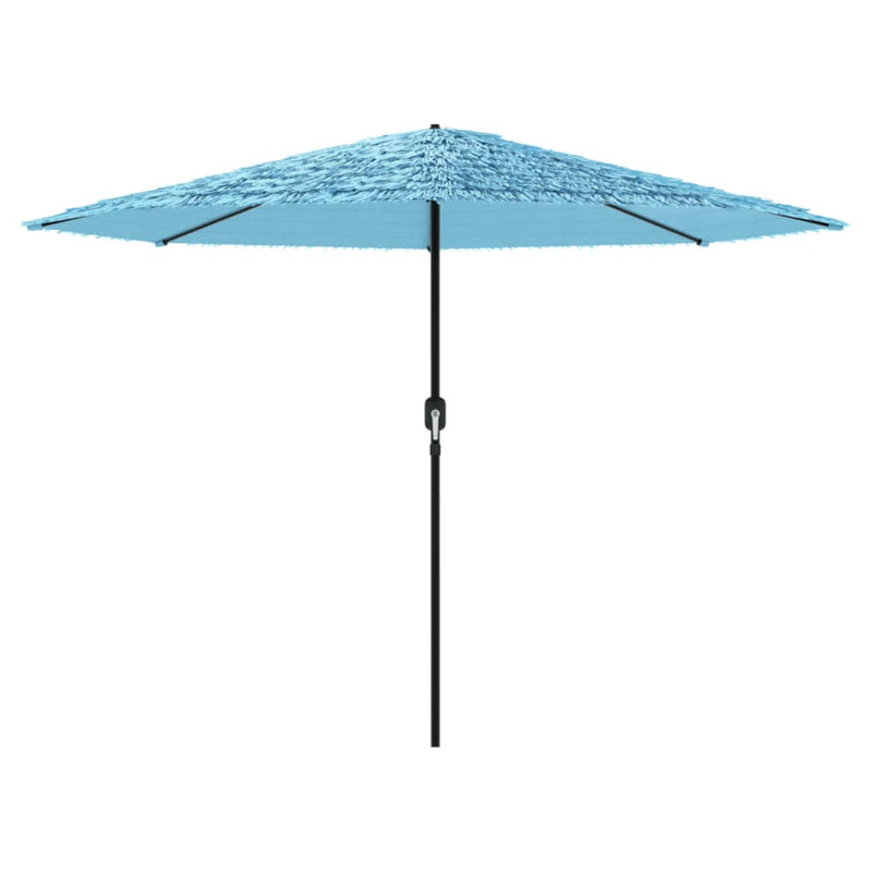 Load image into Gallery viewer, Vidaxl parasol met stalen paal 324x324x247 cm blauw
