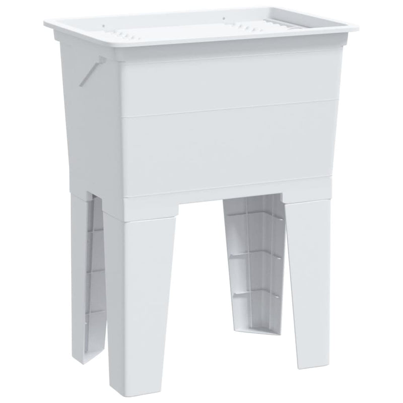 Load image into Gallery viewer, Vidaxl waskuip 59x41x75 cm hars wit
