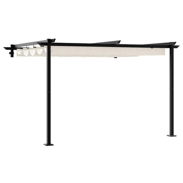 Vidaxl prieel crème 300 x 300 x 200 cm polyester