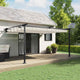 Vidaxl paviljoen 400 x 300 x 200 cm crèmekleurig polyester