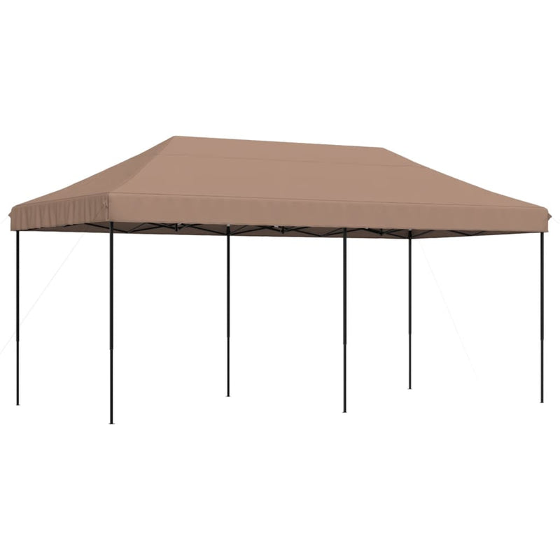 Load image into Gallery viewer, Vidaxl partytent inklapbaar pop-up 580x292x315 cm bruin
