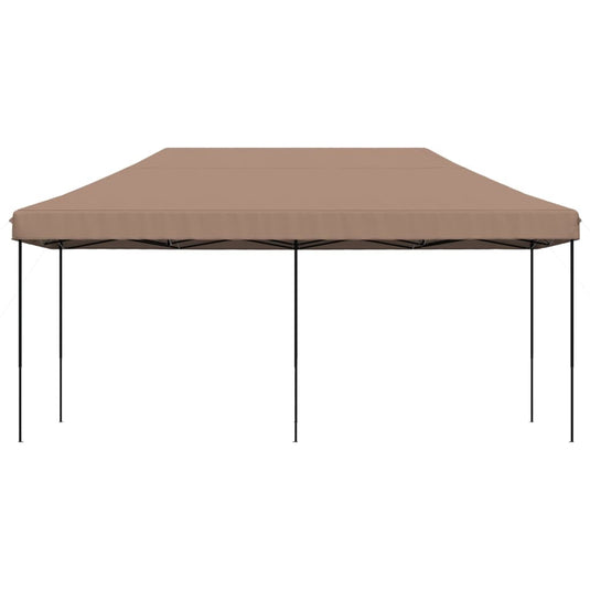 Vidaxl partytent inklapbaar pop-up 580x292x315 cm bruin