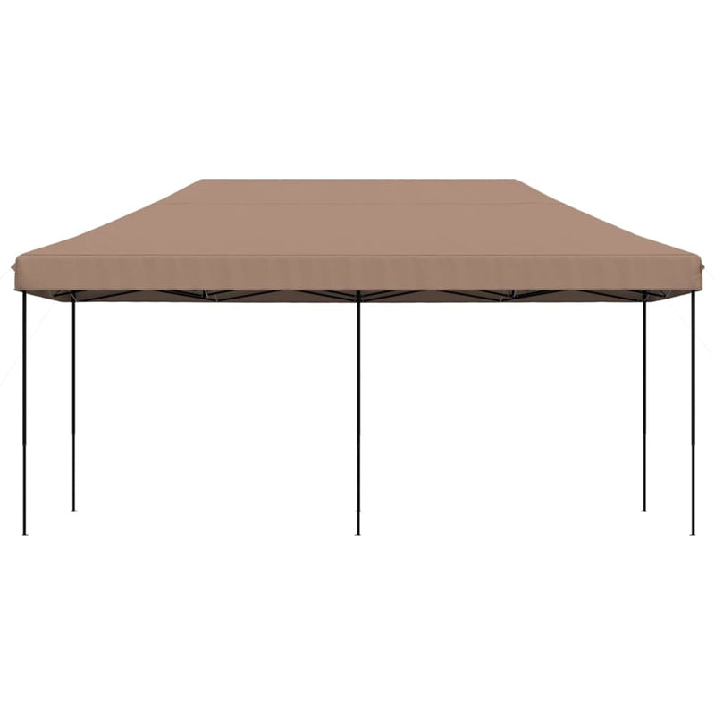 Load image into Gallery viewer, Vidaxl partytent inklapbaar pop-up 580x292x315 cm bruin
