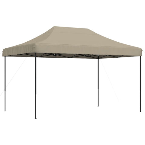 VidaXL Partytent inklapbaar pop-up 440x292x315 cm taupe