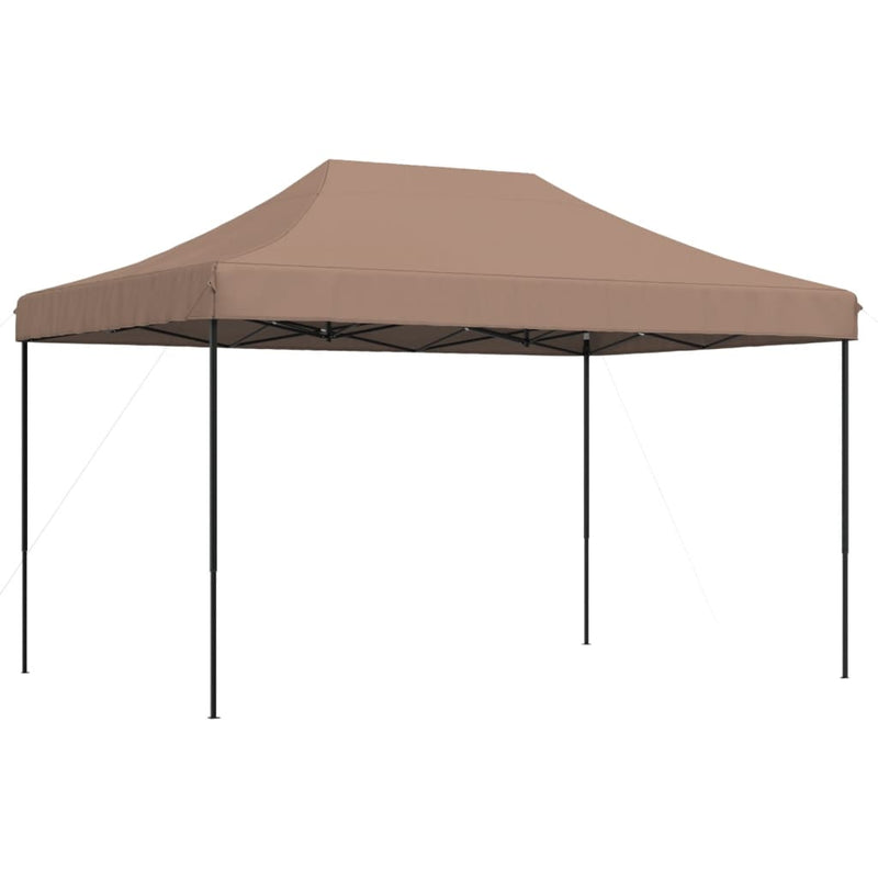 Load image into Gallery viewer, Vidaxl partytent inklapbaar pop-up 440x292x315 cm bruin
