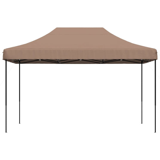 Vidaxl partytent inklapbaar pop-up 440x292x315 cm bruin