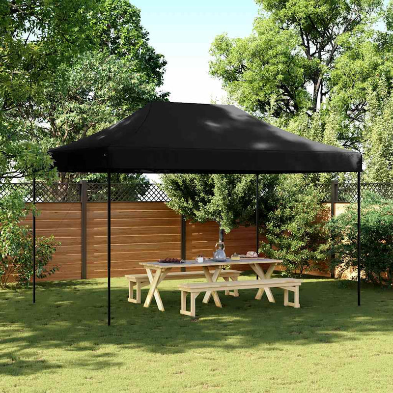 Load image into Gallery viewer, Vidaxl partytent inklapbaar pop-up 440x292x315 cm zwart
