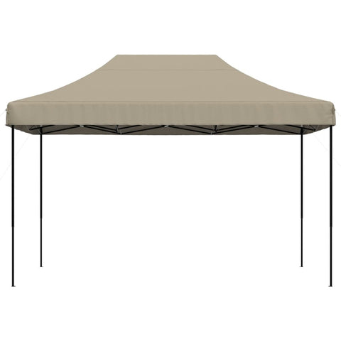 VidaXL Partytent inklapbaar pop-up 410x279x315 cm taupe