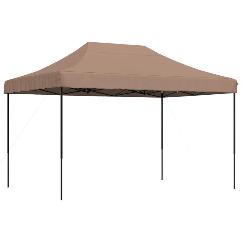 Load image into Gallery viewer, Vidaxl partytent inklapbaar pop-up 410x279x315 cm bruin
