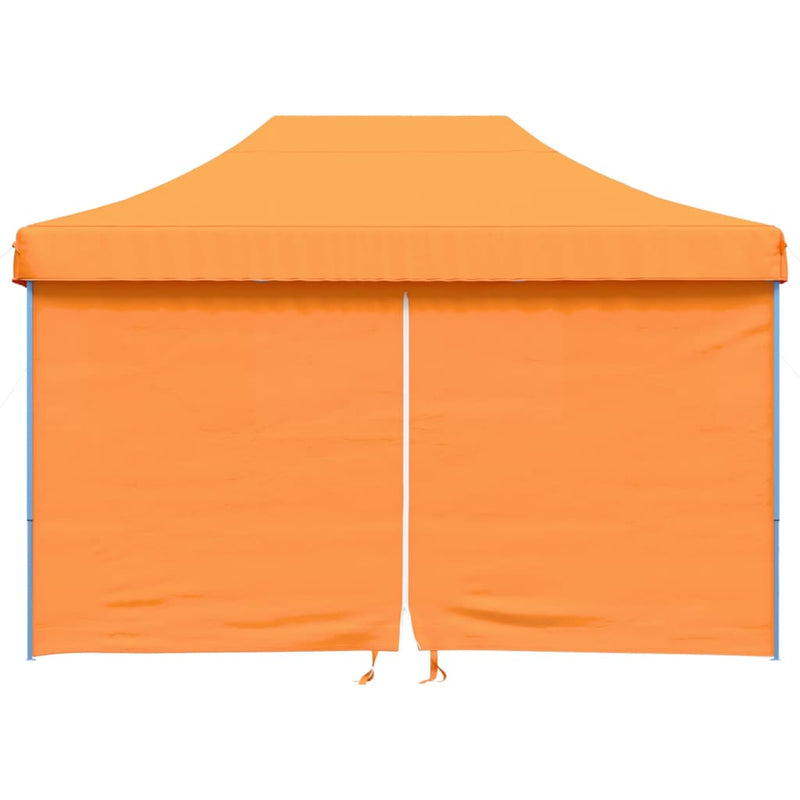 Load image into Gallery viewer, Vidaxl partytent inklapbaar pop-up met 4 zijwanden oranje
