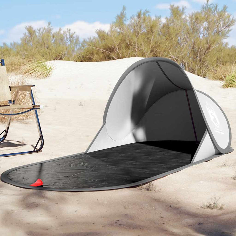 Load image into Gallery viewer, Vidaxl strandtent pop-up waterdicht grijs
