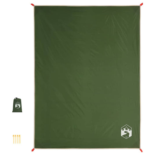 Vidaxl picknickkleed met haringen 205x155 cm groen
