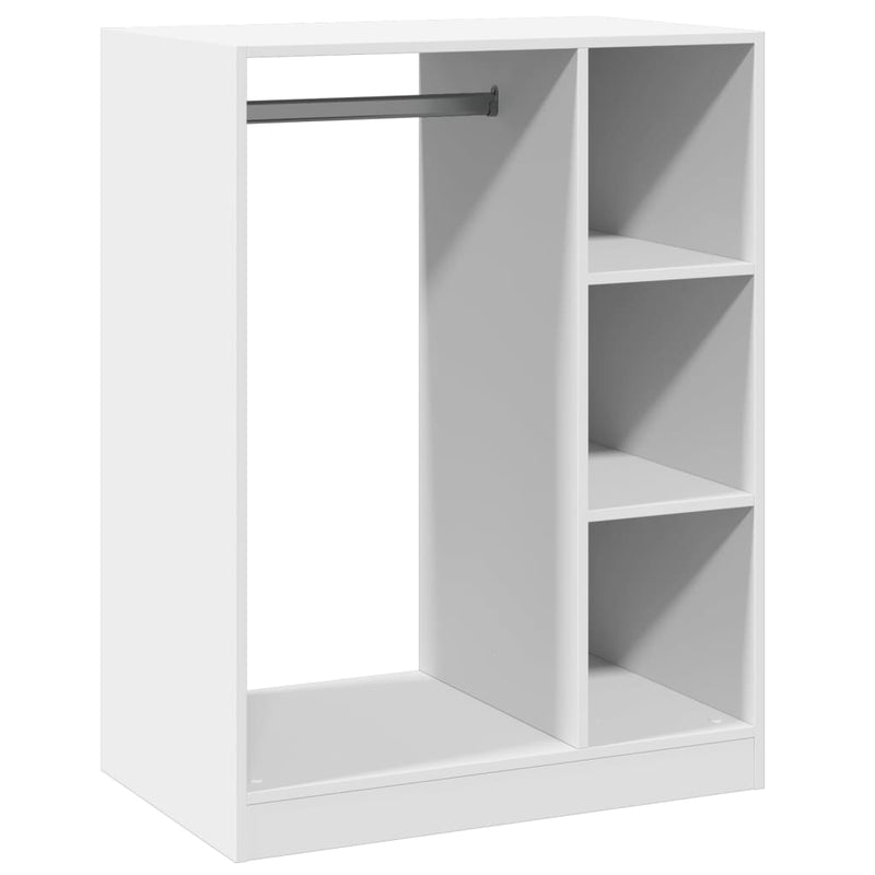 Load image into Gallery viewer, Vidaxl kledingkast 77x48x102 cm bewerkt hout wit
