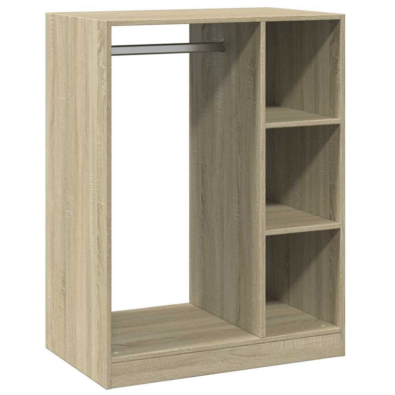 Load image into Gallery viewer, Vidaxl kledingkast 77x48x102 cm bewerkt hout sonoma eikenkleurig
