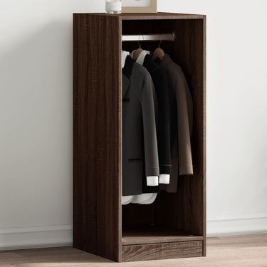 Vidaxl kledingkast 48x41x102 cm bewerkt hout grijs sonoma eikenkleurig