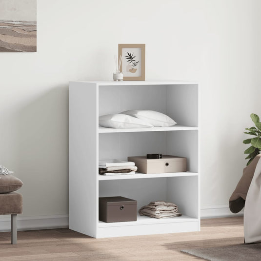 Vidaxl kledingkast 77x48x102 cm bewerkt hout wit