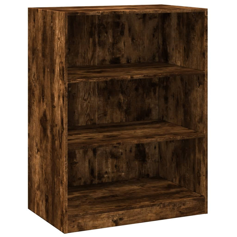 Load image into Gallery viewer, VidaXL Kledingkast 77x48x102 cm bewerkt hout gerookt eikenkleurig
